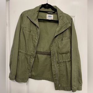 Dark green army jacket